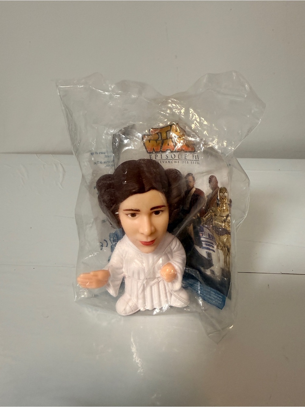 Vintage 2005 Star Wars Princess Leia Burger King Toy Sealed Episode III New